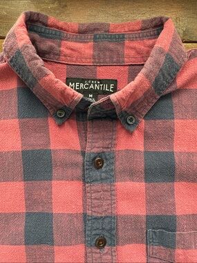 J. Crew Mercantile Plaid Button-Down Shirt